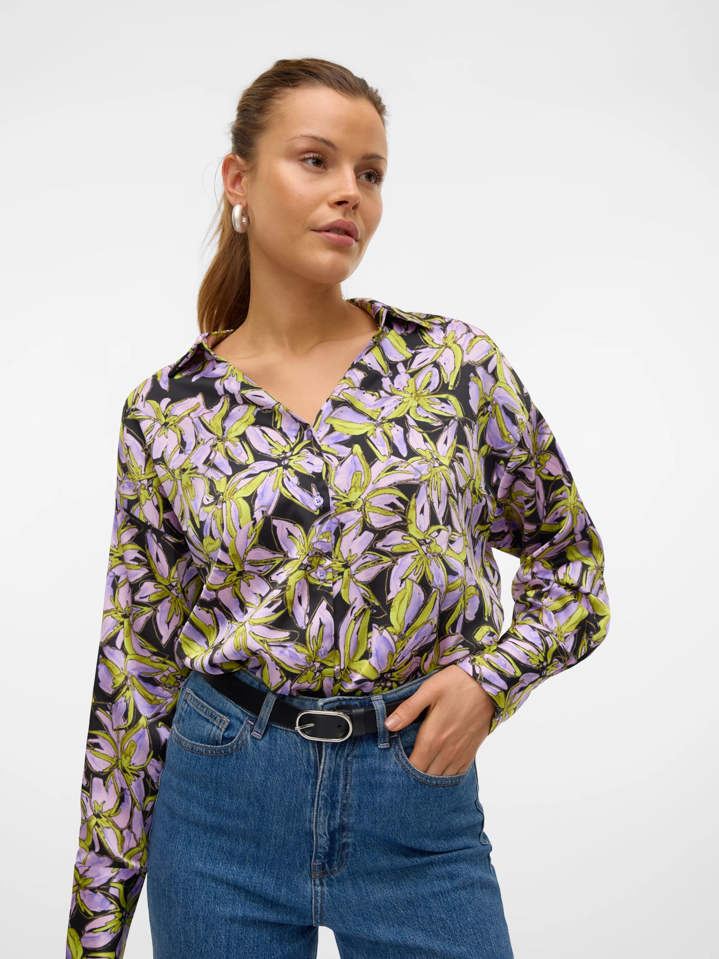 CAMICIA FANTASIA FIORI ART. 10311750