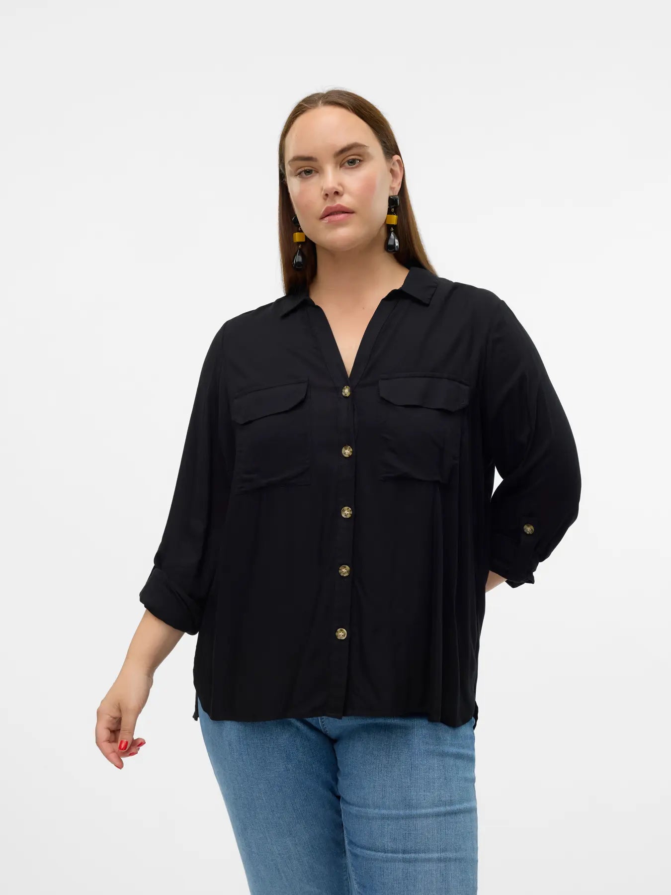 Camicia curvy art. 10276694