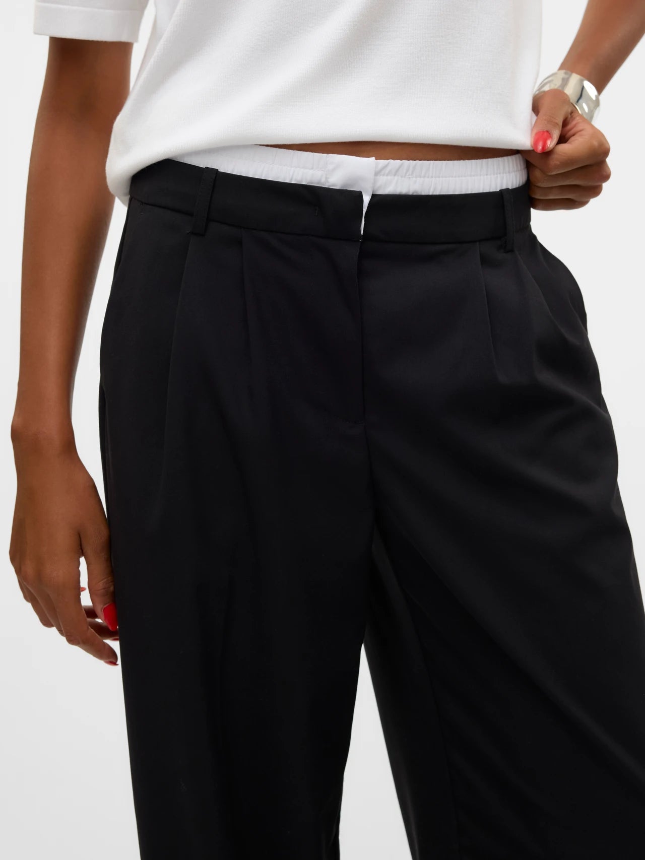 PANTALONE GRIGIO WIDE BOXER VEROMODA ART. 10318578