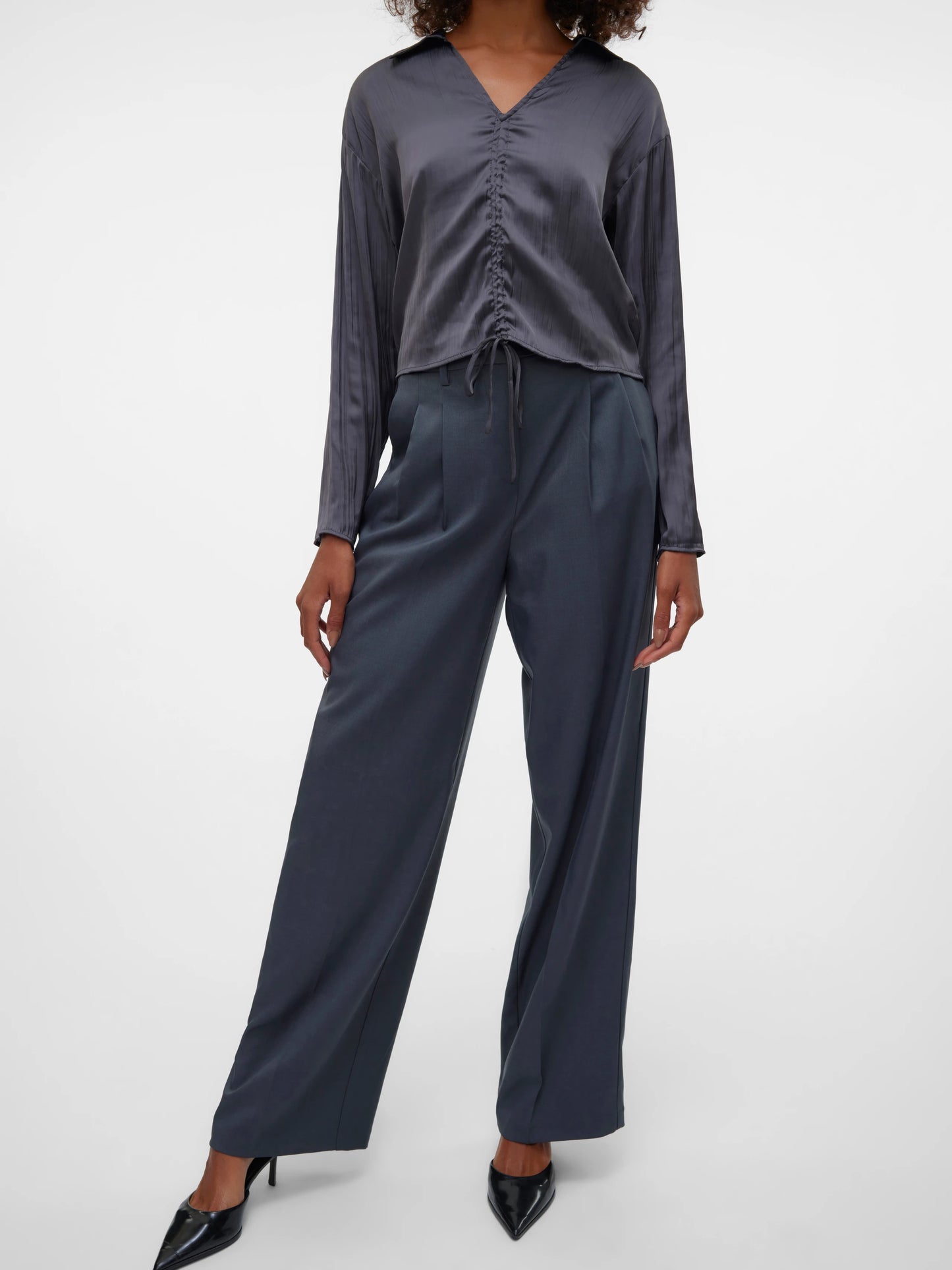 PANTALONE ASFALTO PALAZZO Art. 10314328