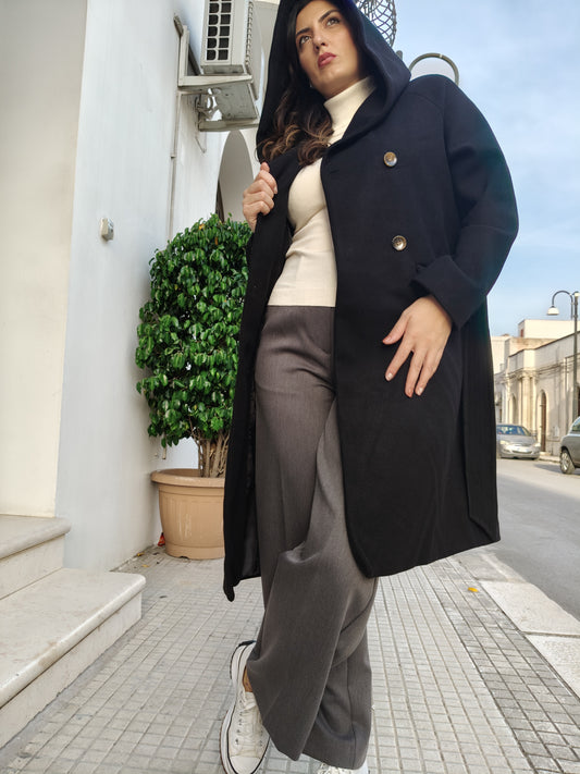CAPPOTTO VEROMODA CON CAPPUCCIO ART. 10315206