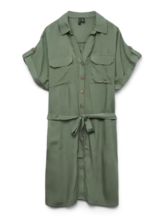 VMBUMPY SS SHORT SHIRT VESTITO WVN GA NOOS ART. 10325828