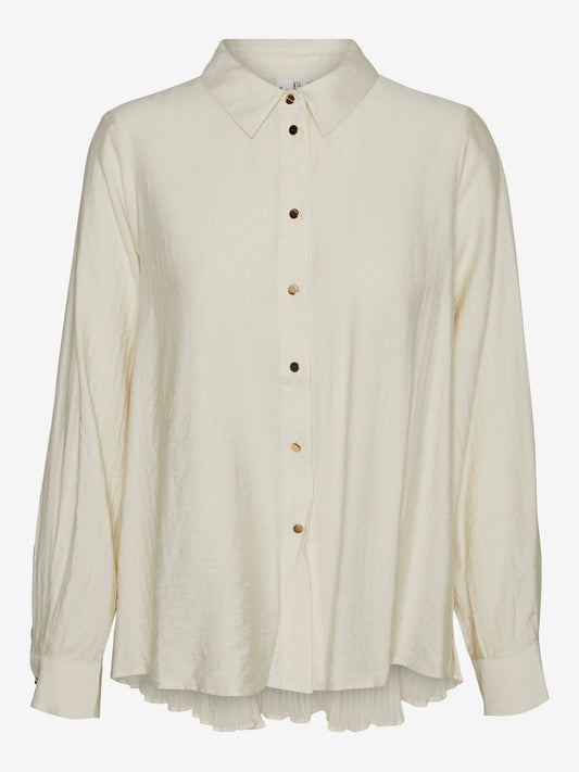 CAMICIA PANNA PIEGHE ART.10315088
