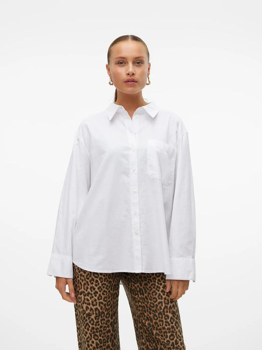 CAMICIA BIANCA SEMPLICE VEROMODA ART. 10317192