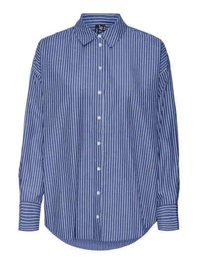 CAMICIA A RIGHE AZZURRA VEROMODA ART.10319825